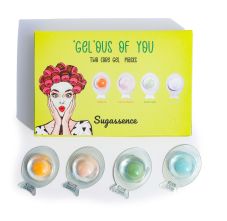 Sugassence  ‘Gel’Ous Of You : Two Core Gel Masks For Acne & Oily Skin, Pack of 7