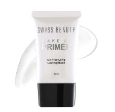 Swiss Beauty Makeup Primer Oil Free Mattifying Long Lasting Base, 30ml