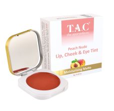T.A.C - The Ayurveda Co. Peach Nude Lip, Cheek & Eye Tint For Moisturization, Long Lasting Impact, 5gm