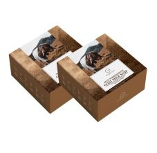 T&H Organics Deep Nourishment Goat Milk Soap With Coconut Oil & Shea Butter - Pack Of 2, 125gm Each