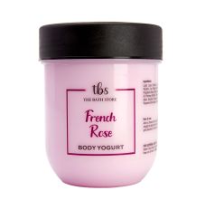 The Bath Store French Rose Body Yogurt for Soft and Supple Skin with Rich Ingredients, 200gm