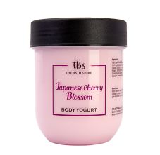 The Bath Store Japanese Cherry Blossom Body Yogurt for Soft and Supple Skin with Rich Ingredients, 200gm