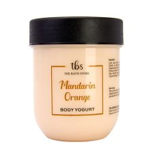The Bath Store Mandarin Orange Body Yogurt for Soft and Supple Skin with Rich Ingredients, 200gm