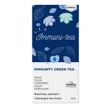 The Healthy Company Mint - Lean Green Tea, 7 Reusable Tea Sticks, 14gm