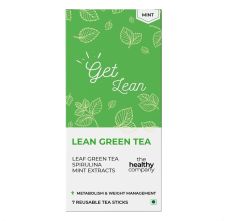 The Healthy Company Mint - Lean Green Tea, 7 Reusable Tea Sticks, 14gm