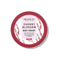 The Love Co. Cherry Blossom Body Yogurt - 48 Hour Intense Hydrating Shea Body Butter, 200gm