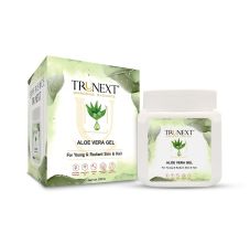 Trunext Aloe Vera Gel for Young & Radiant Skin & Hair, 200ml