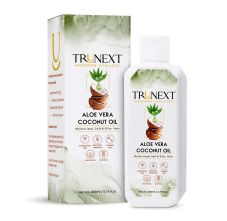 Trunext Natural Aloe Vera Coconut Hair Oil, 200ml