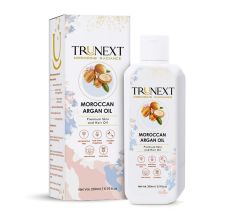 Trunext Pure & Natural Moroccan Argan Oil For Hair, Face & Nails, 200ml