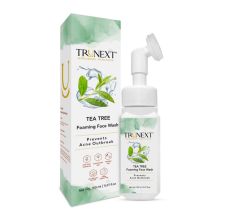 Trunext Tea Tree Face Wash With Foaming Brush, 150ml