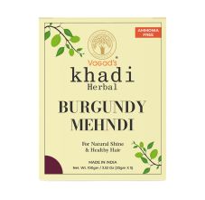 Vagad's Khadi Burgundy Mehndi, 100gm