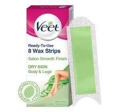 Veet Cold Wax Strip Dry, 8 Strips