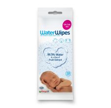 Water Wipes Fruit Extract Baby Wipes, 28 Wipes