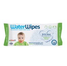 Water Wipes Soapberry Extract Baby Wipes, 60 Wipes