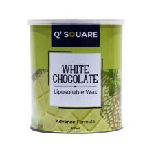 Q' SQUARE White Chocolate Liposoluble Wax, 800ml