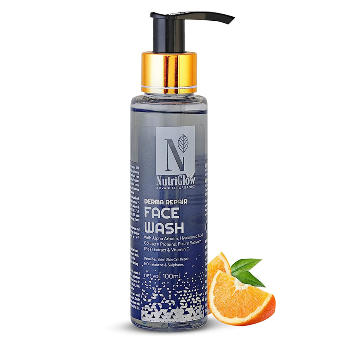 Nutriglow Advanced Organics Derma Repair Face Wash, 100ml