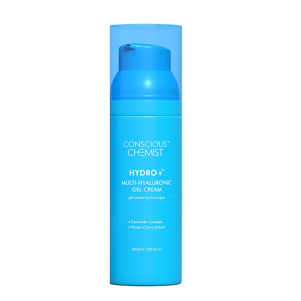 Conscious Chemist Hyaluronic Acid Lightweight Gel Cream With Ceramides, 50ml