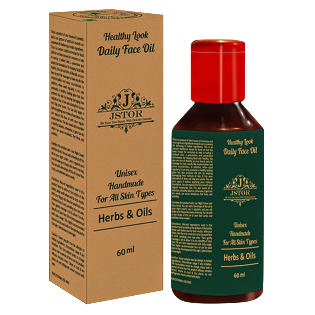 JSTOR Healthy Look Daily Face Oil, 60ml