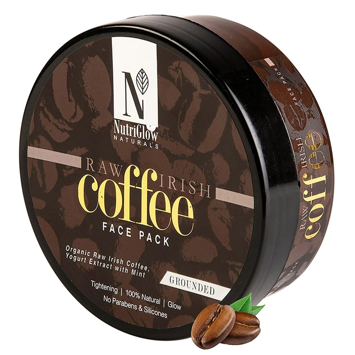 Nutriglow Natural's Raw Irish Coffee Face Pack, 200gm