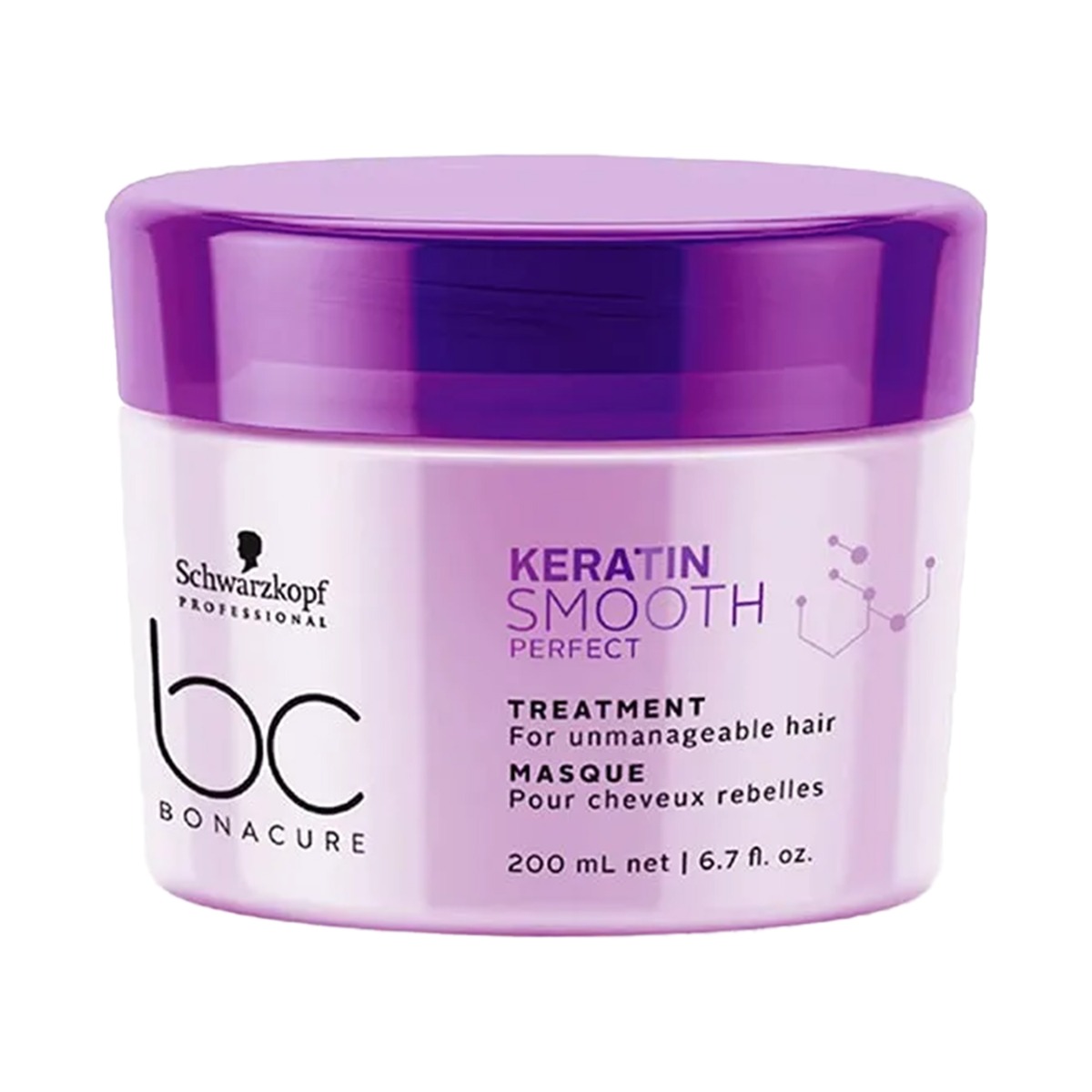 Schwarzkopf Professional BC Bonacure Keratin Smooth Perfect Treatment Masque, 200ml
