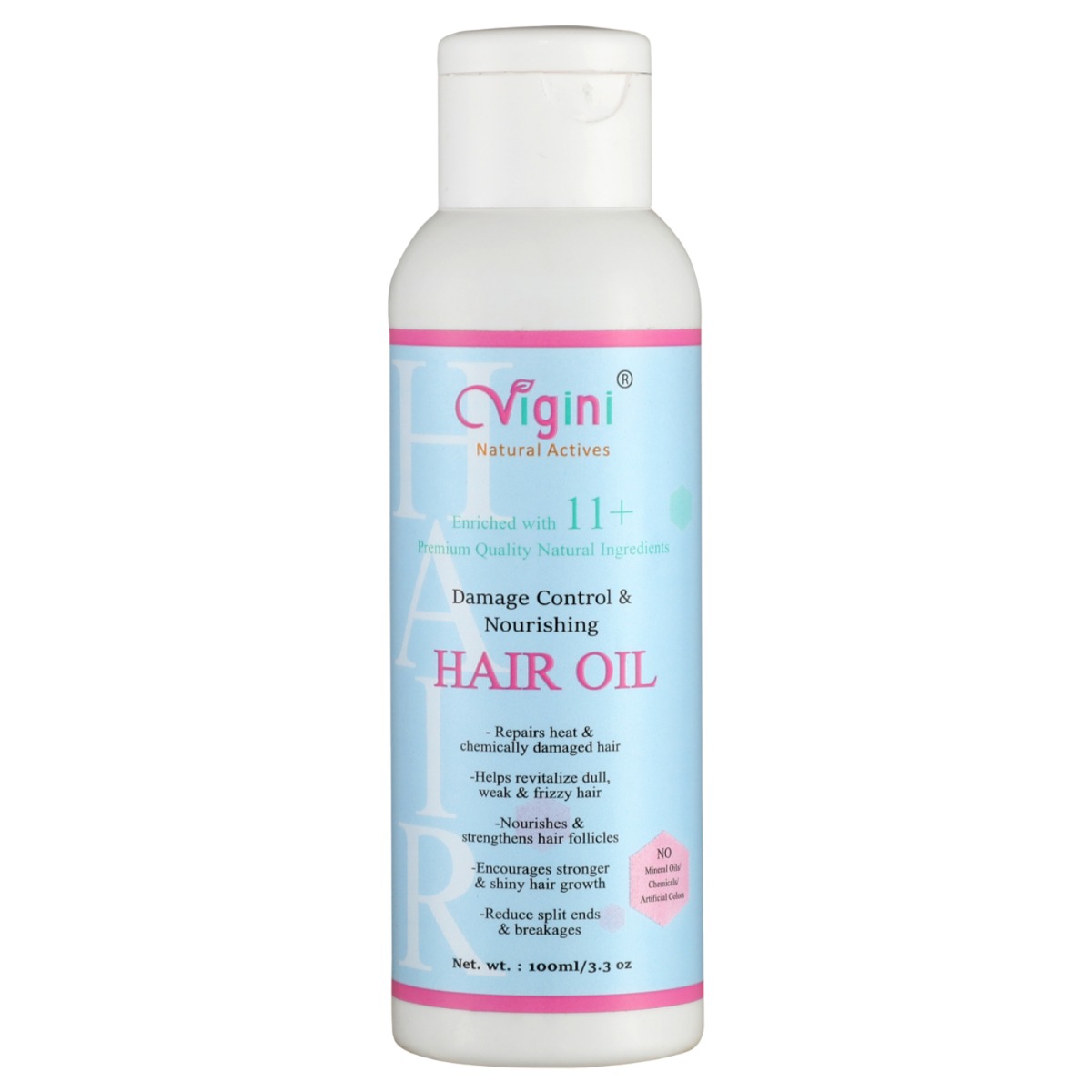 Vigini Natural Damage Control & Nourishing Hair Care Vitalizer Tonic Oil, 100ml