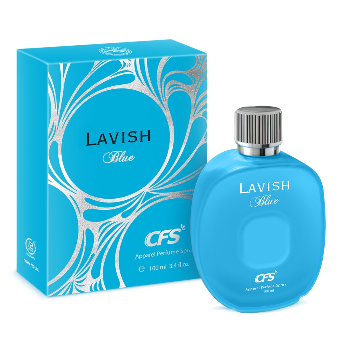CFS Lavish Blue Long Lasting Apparel Perfume Spray, 100ml