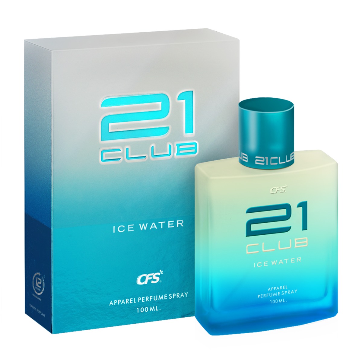 CFS 21 Club Ice Water Long Lasting Apparel Perfume Spray, 100ml