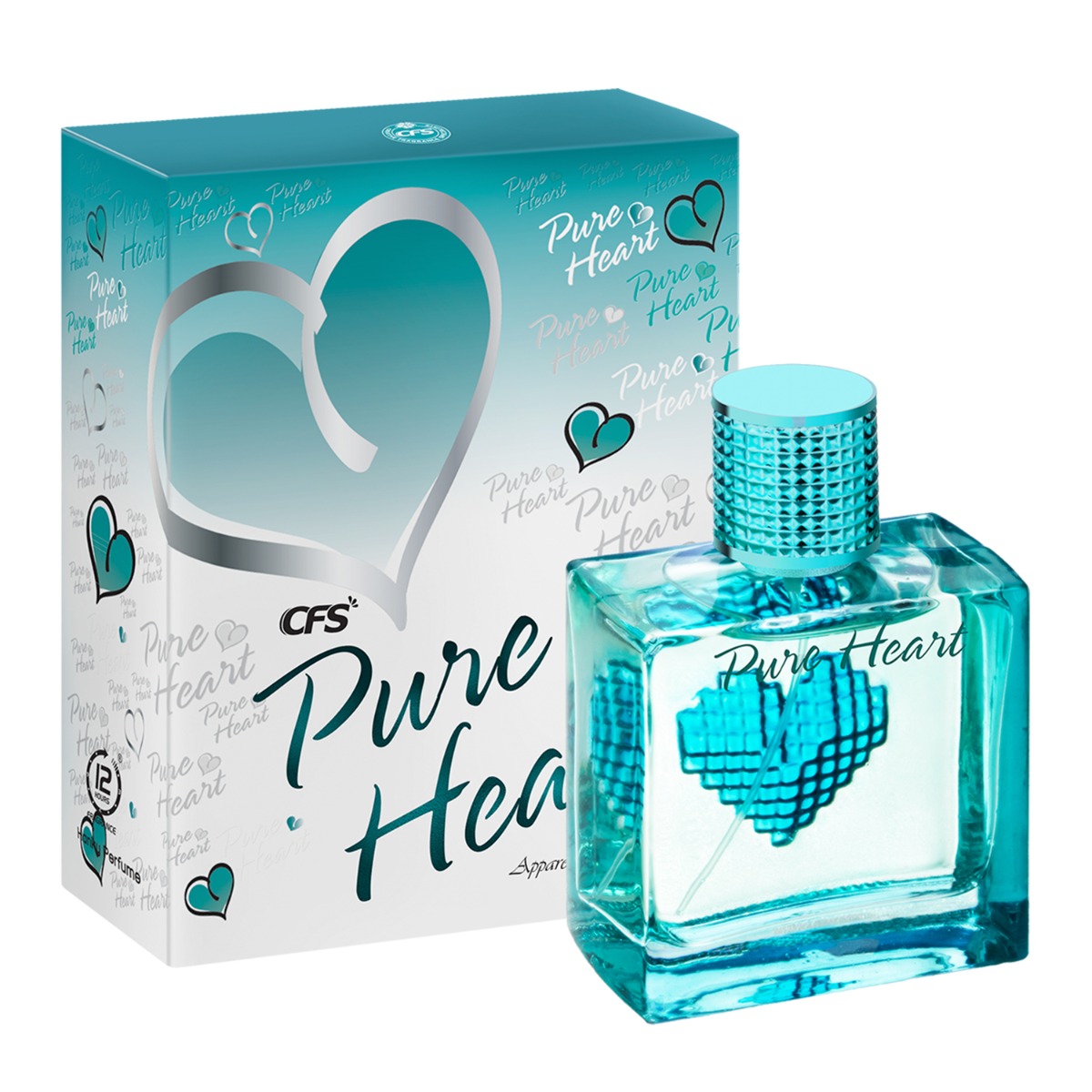 CFS Pure Heart Blue Long Lasting Apparel Perfume Spray, 100ml