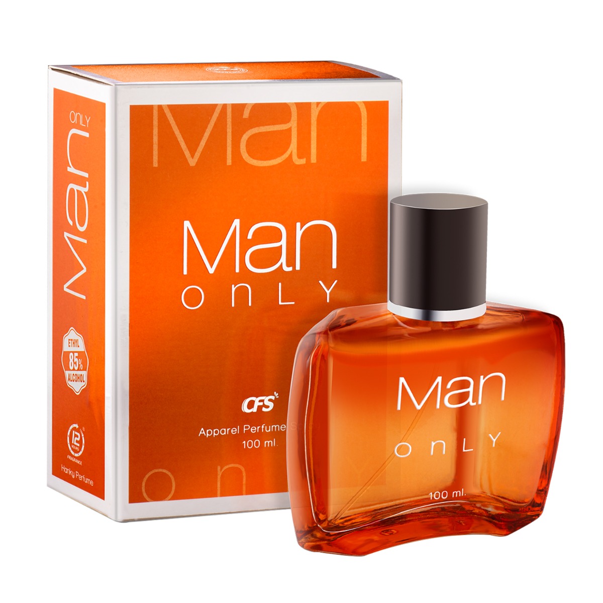CFS Man Only Copper Long Lasting Apparel Perfume Spray, 100ml