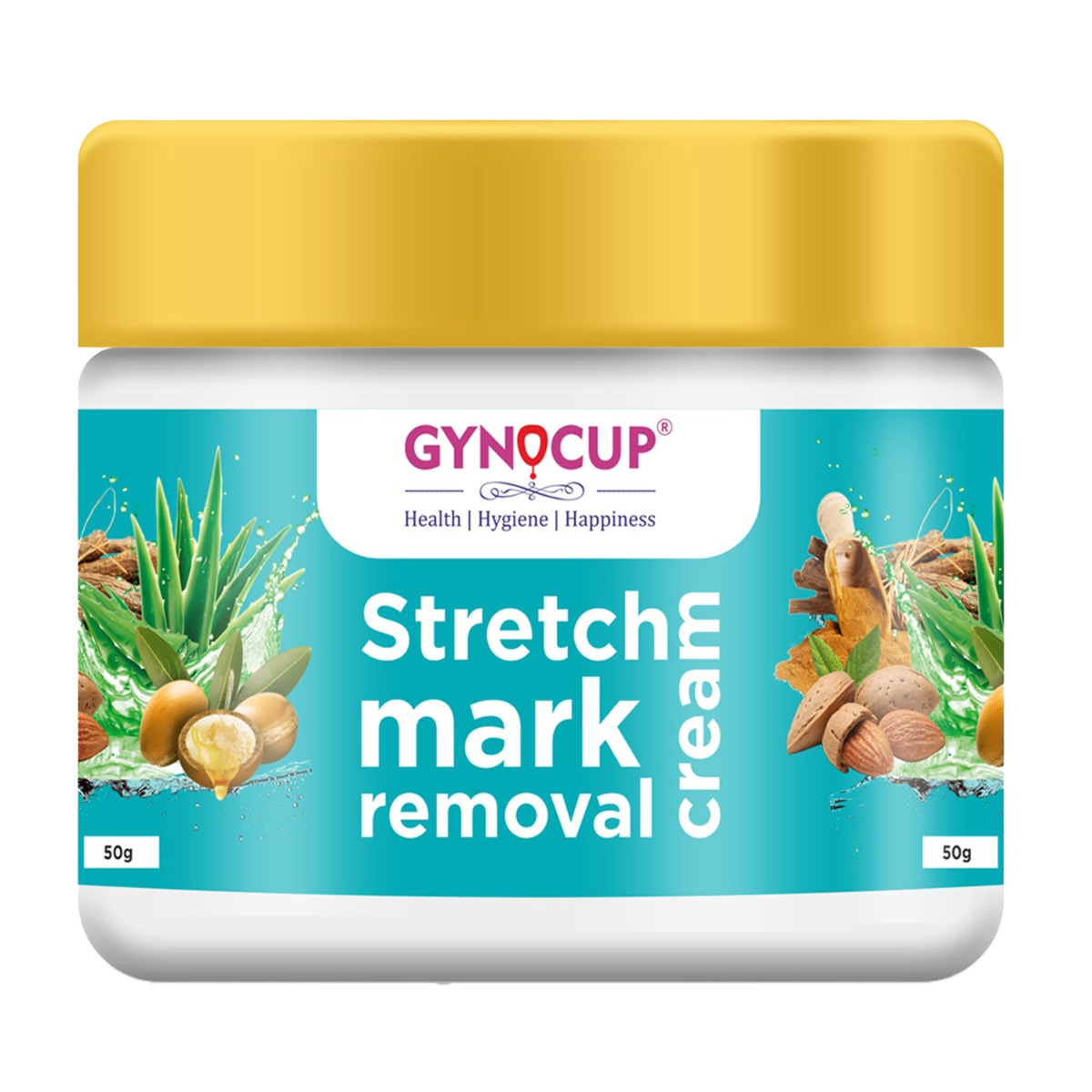 Gynocup Stretch Marks Removal Cream for Pregnancy, 50gm