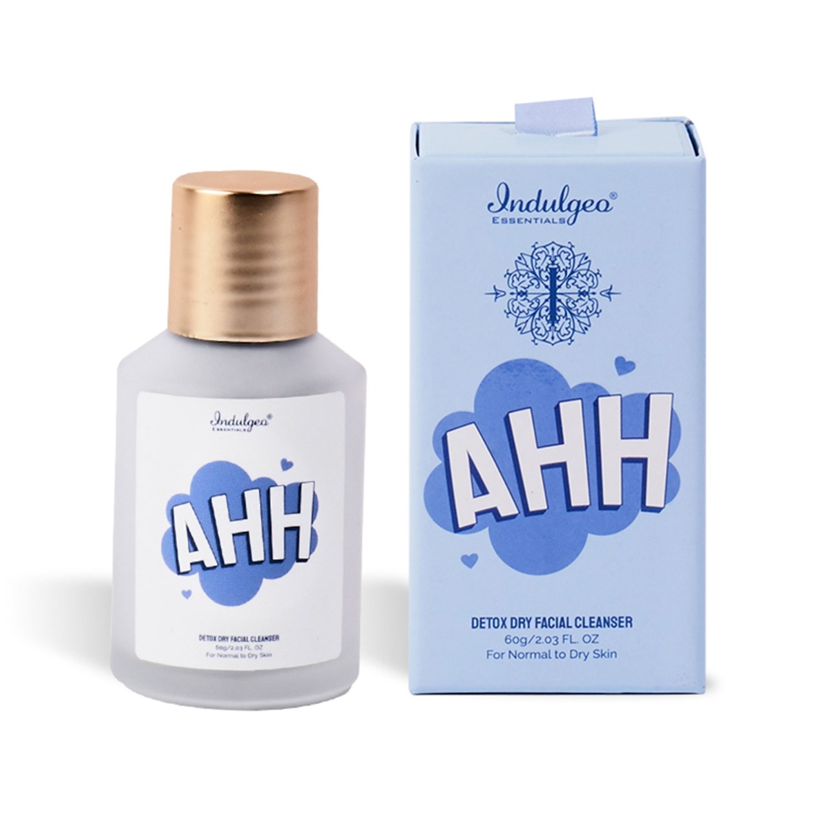 Indulgeo essentials AHH Detox Dry Facial Cleanser, 60gm