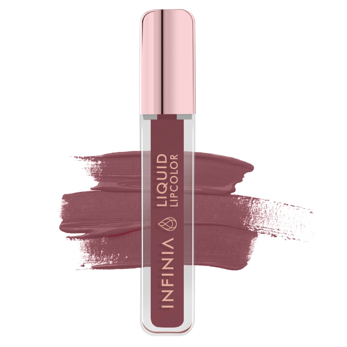 INFINIA  Long Lasting & Waterproof Liquid Lipstick, 5ml-M-72 - Brown