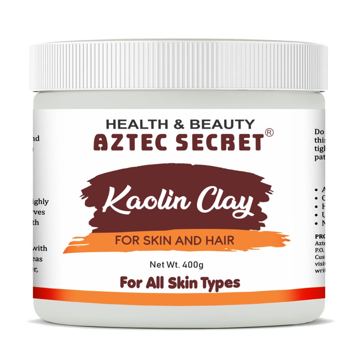 Aztec Secret - Kaolin Clay For Unisex, 400gm