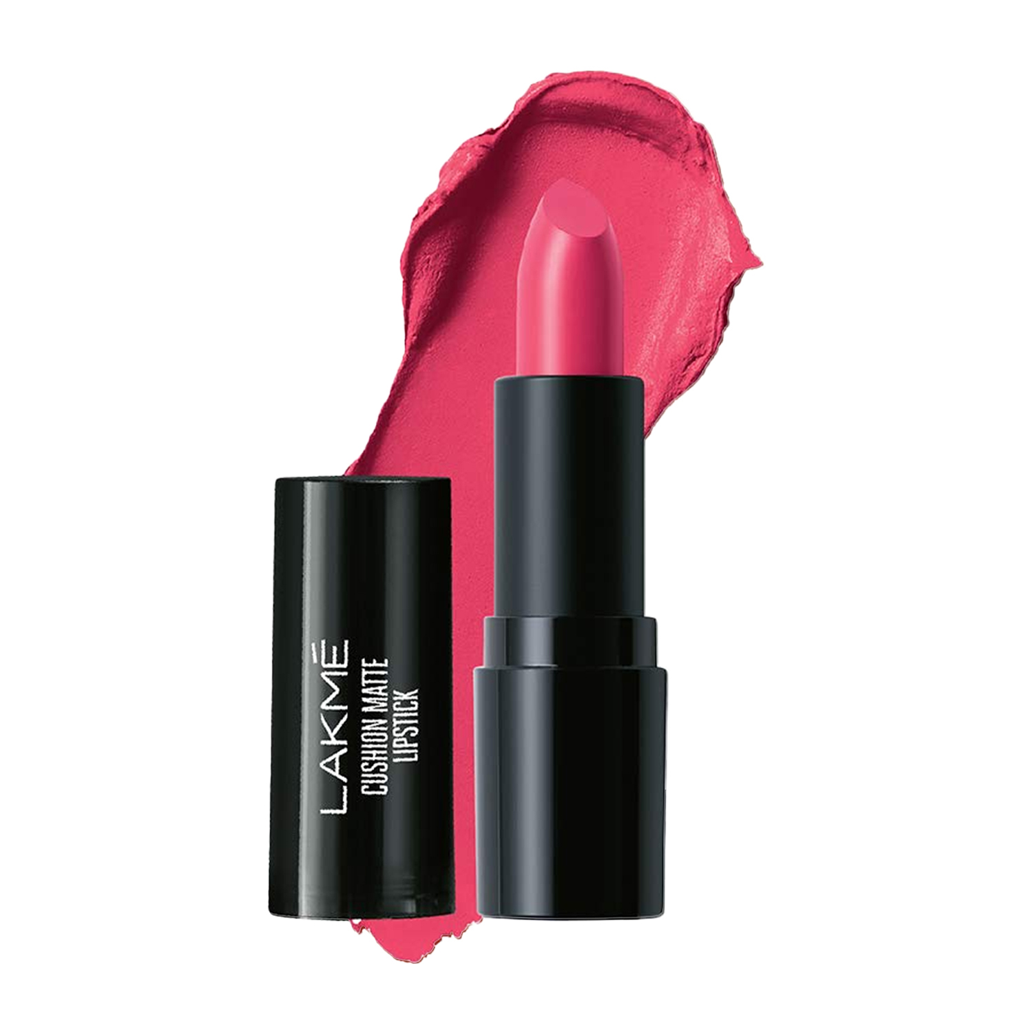 Lakme Cushion Matte Lipstick, 4.5 gm-Pink Prom