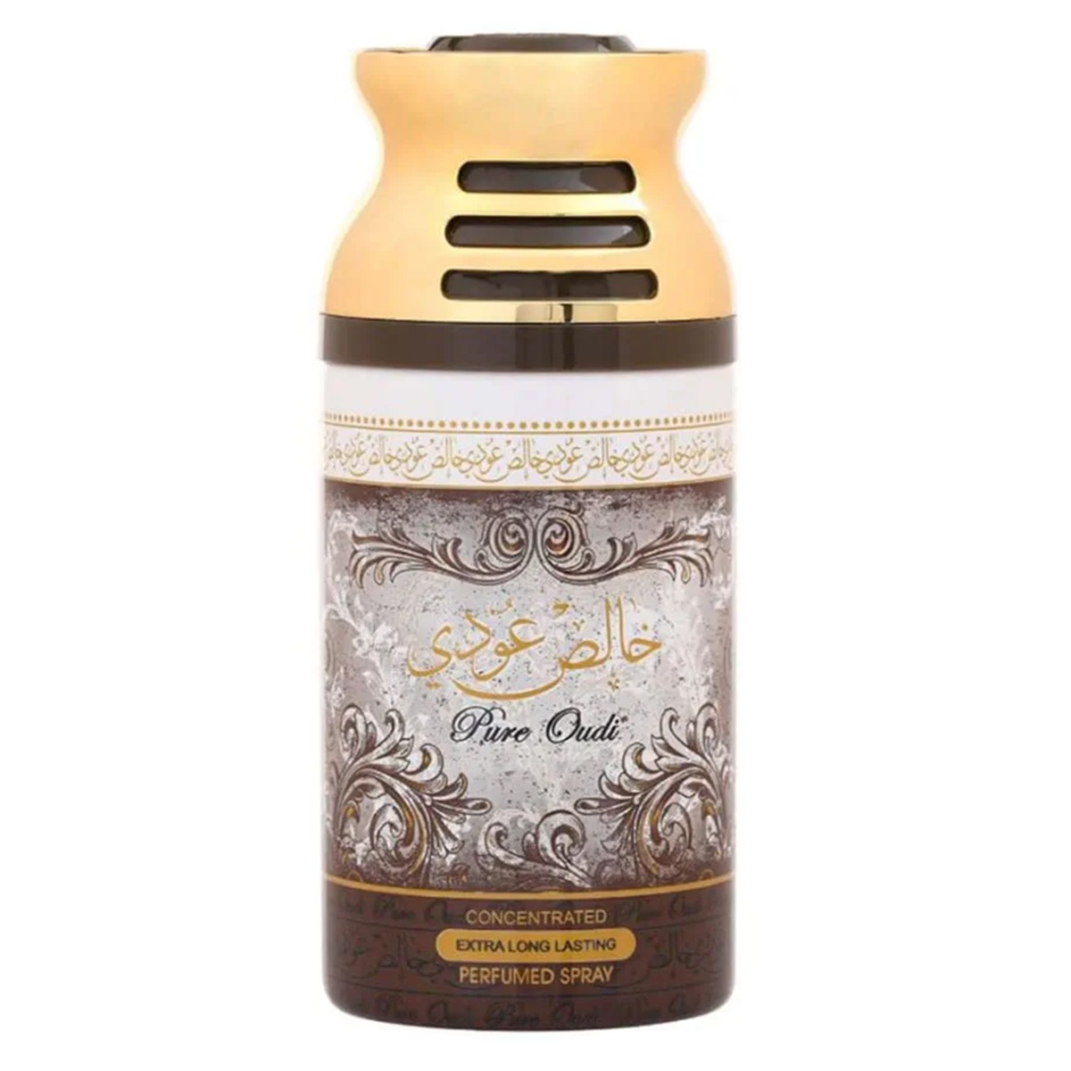 Lattafa Pure Oudi Concentrated Extra Long Lasting Perfumed Deodorant, 250ml