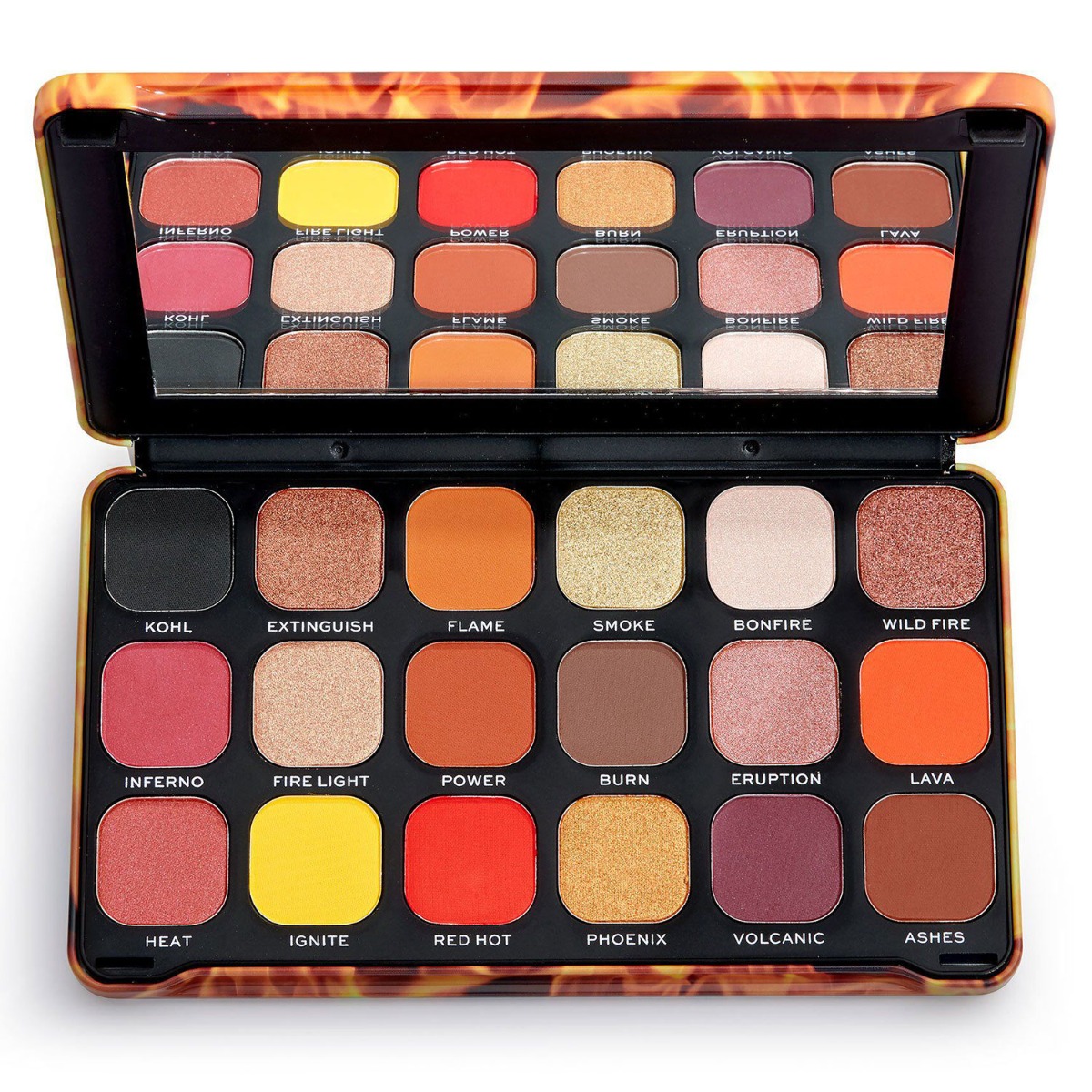 Makeup Revolution Forever Flawless Fire Eyeshadow Palette, 19.8gm