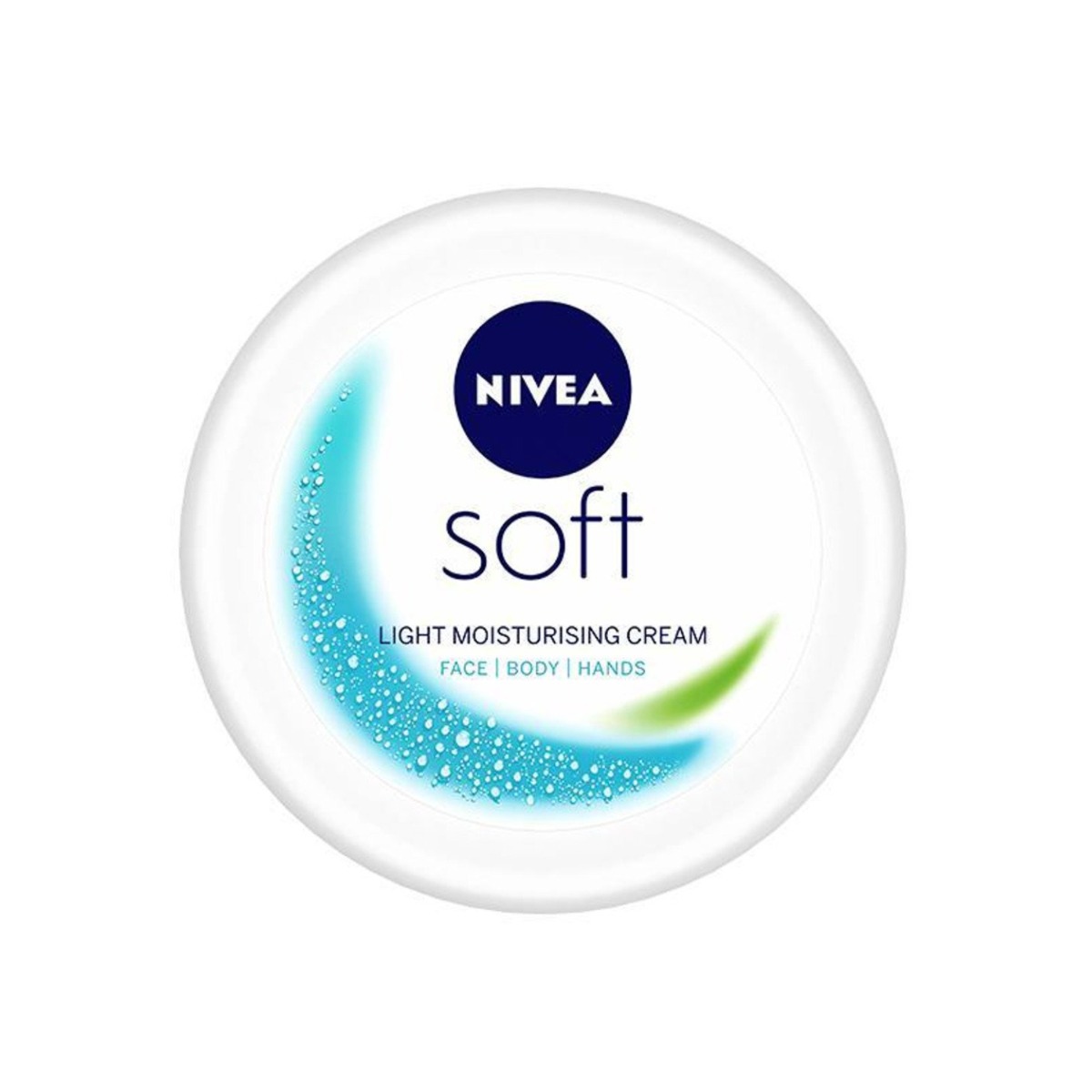 Nivea soft light moisturizer for face, hand and body, 100ml
