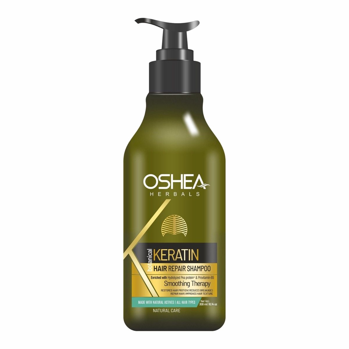 Oshea Herbals Keratin Hair Repair Shampoo, 300ml