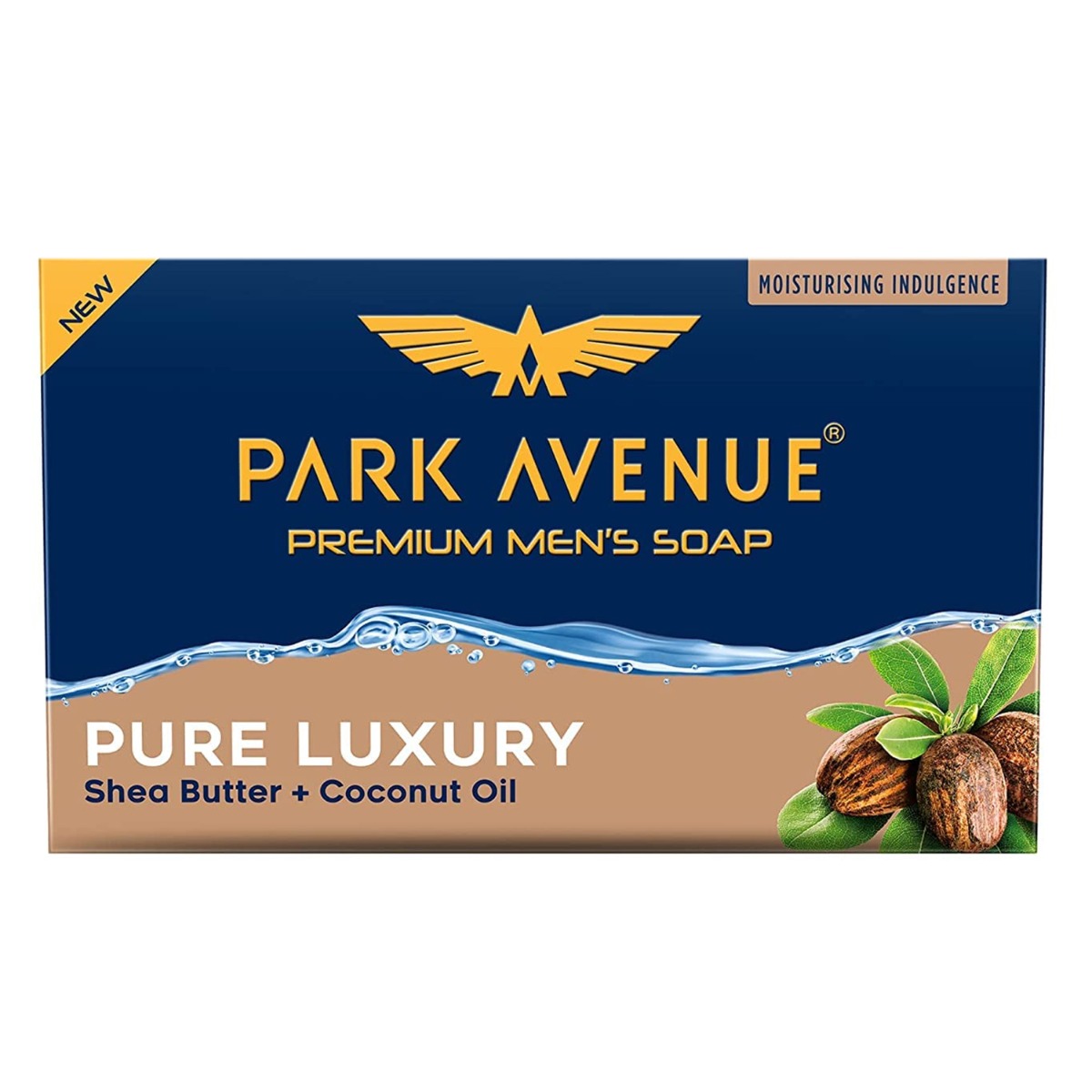 Park Avenue Premium Men's Soap Pure Luxury Shea Butter + Coconut Oil, 75gm