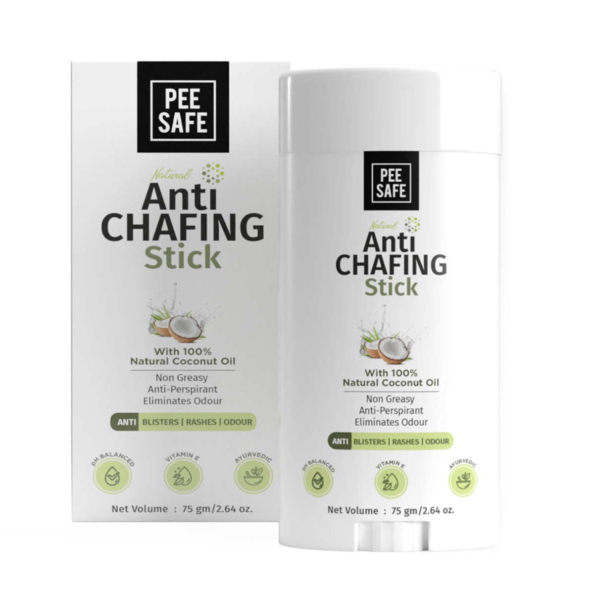 Pee Safe Anti Chafing Cream (For Blisters, Rashes and Odour), 75gm