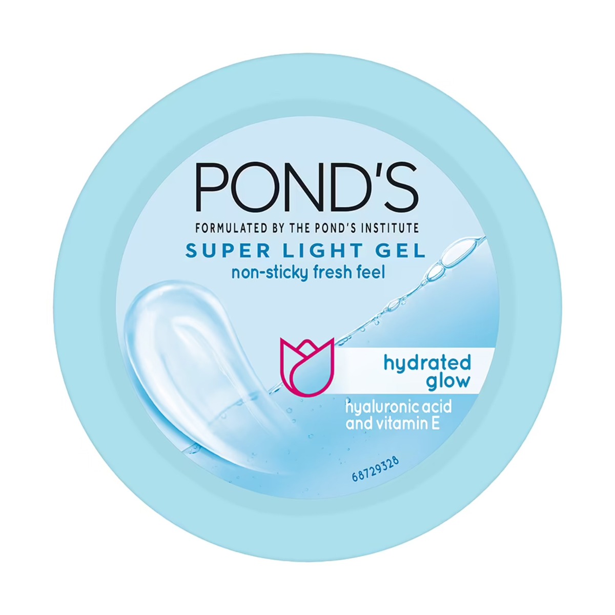 POND'S Super Light Gel Oil Free Moisturiser With Hyaluronic Acid + Vitamin E, 50ml
