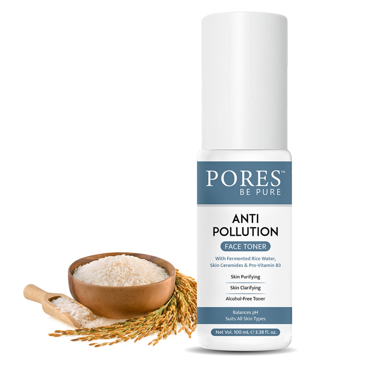 PORES Be Pure Anti - Pollution Face Toner, 100ml