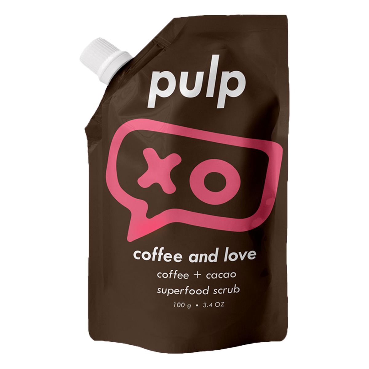 Pulp Coffee & Love Superfood Scrub, 100gm