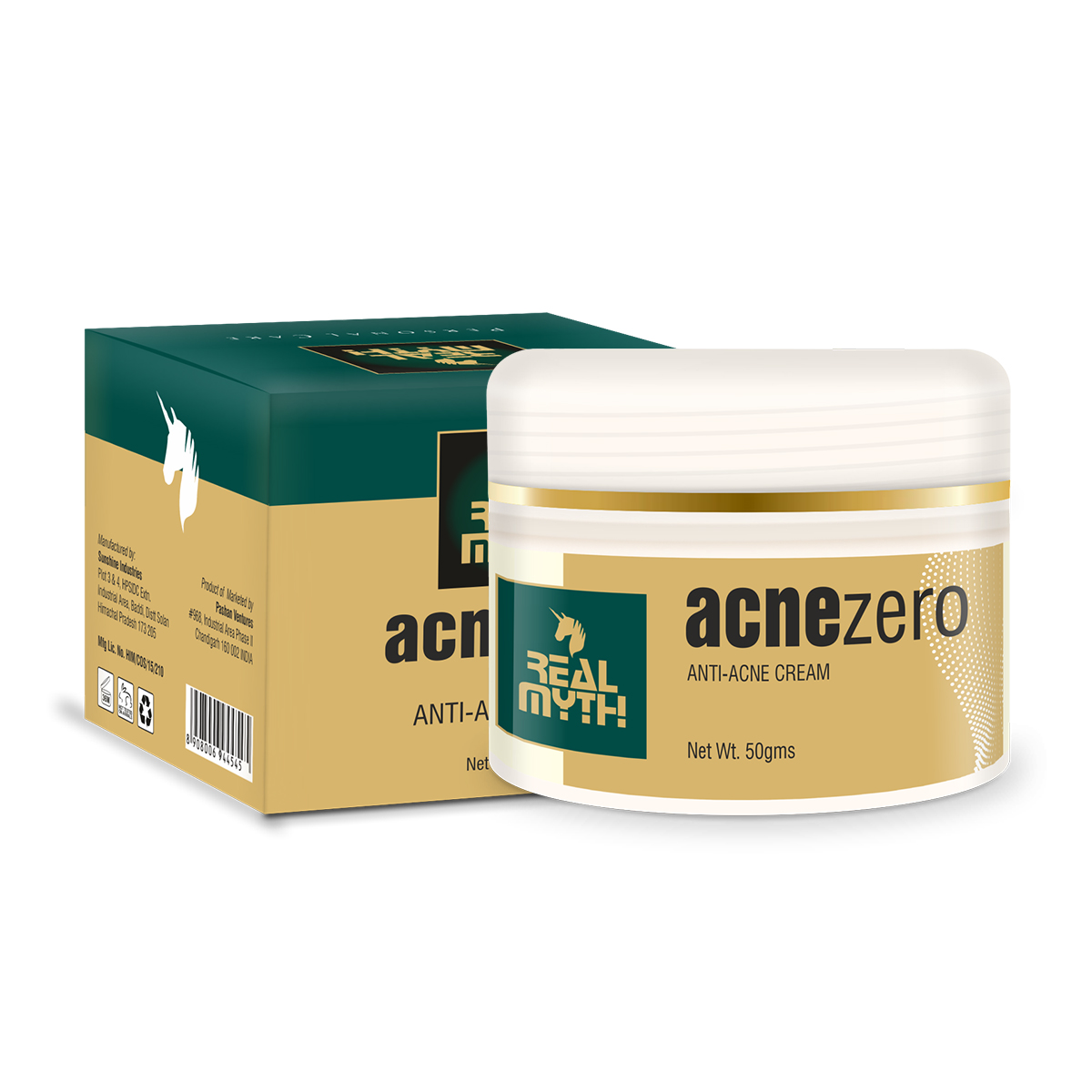 RealMyth Acne Zero Anti - Acne Cream, 50gm