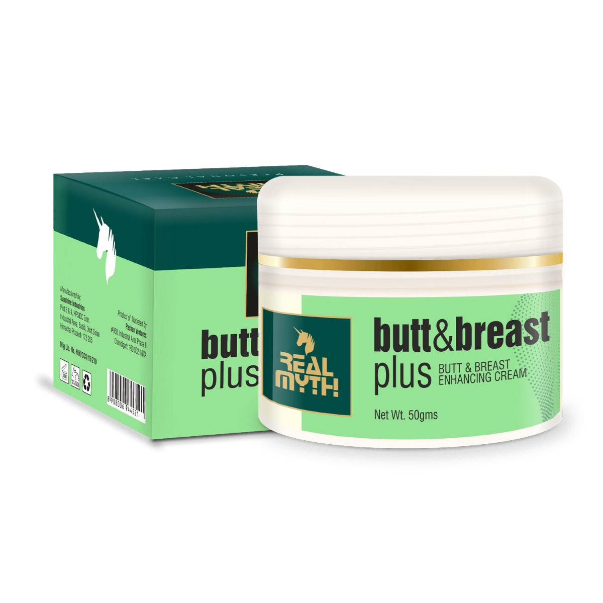 RealMyth Butt & Breast Enhancing Cream, 50gm