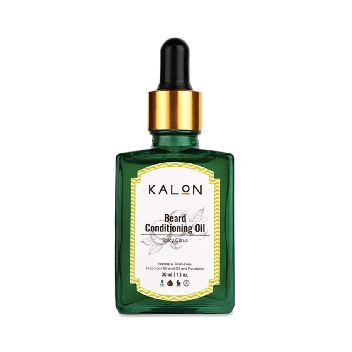 Kalon Natural Spicy Citrus Beard Conditioning Oil, 30ml