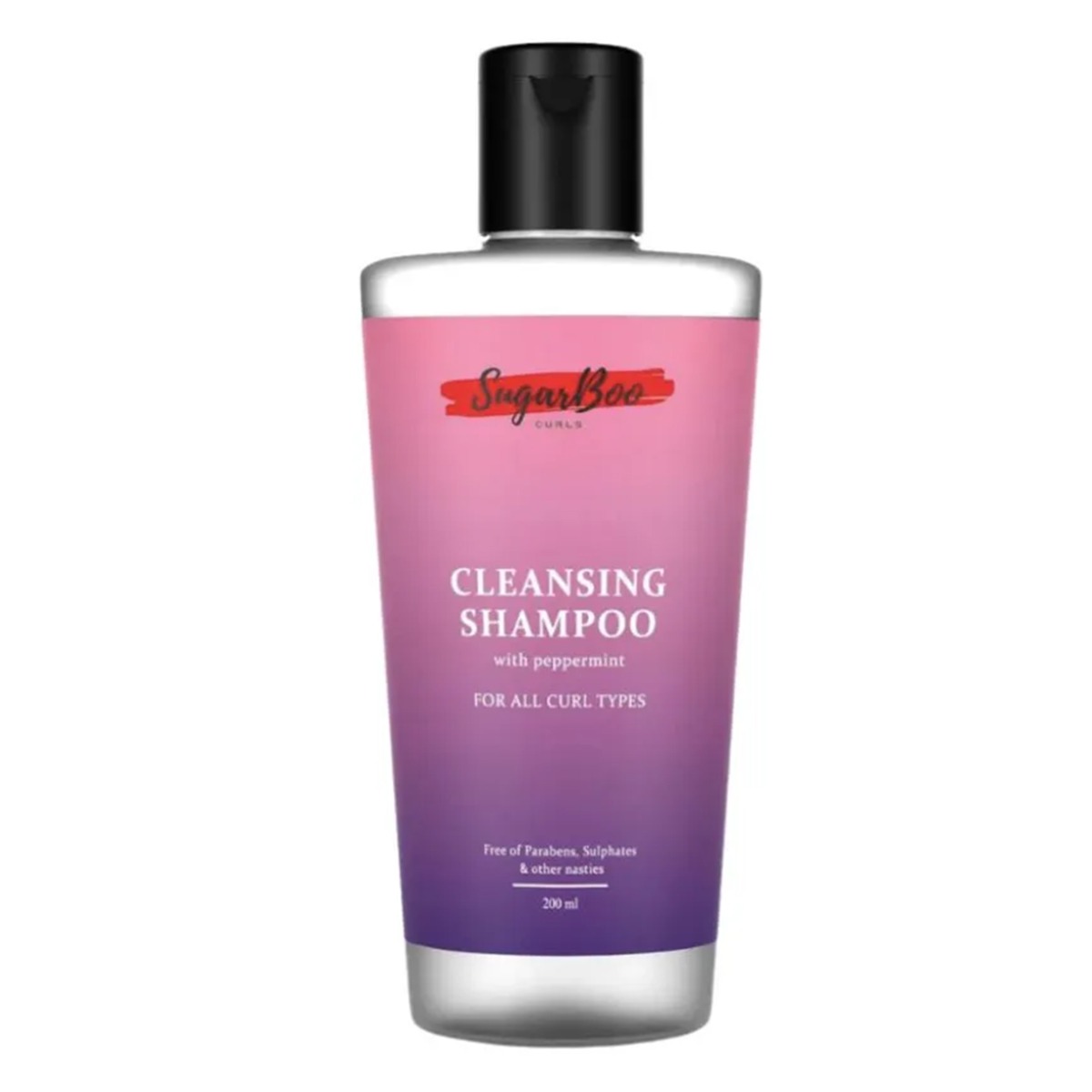 SugarBoo Curls Cleansing Shampoo, 200ml