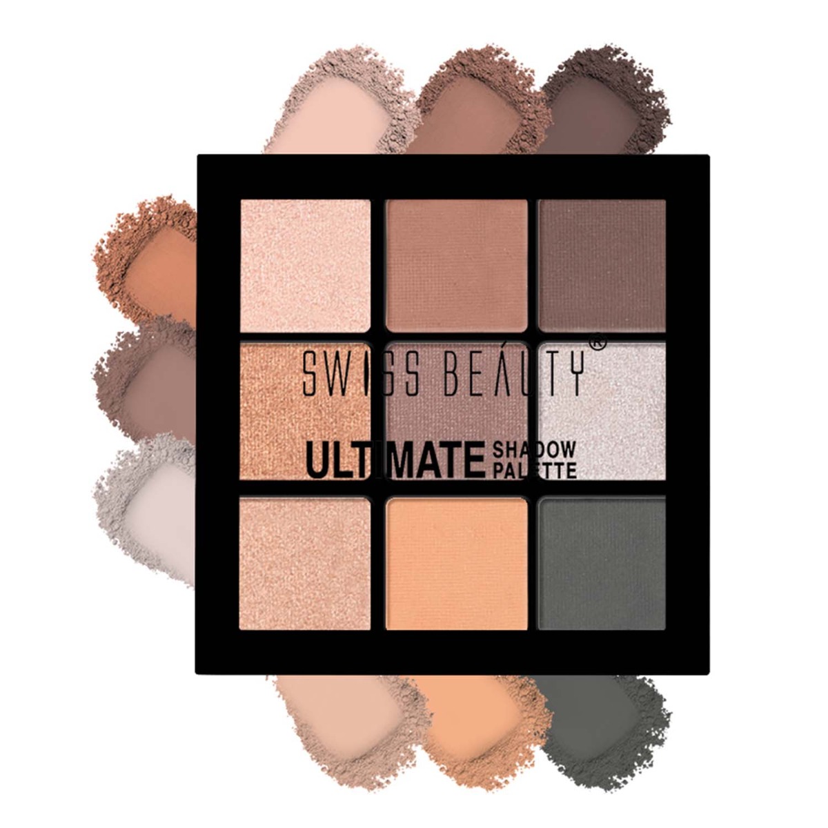 Swiss Beauty Ultimate Eyeshadow Palette - Shade-5, 9gm