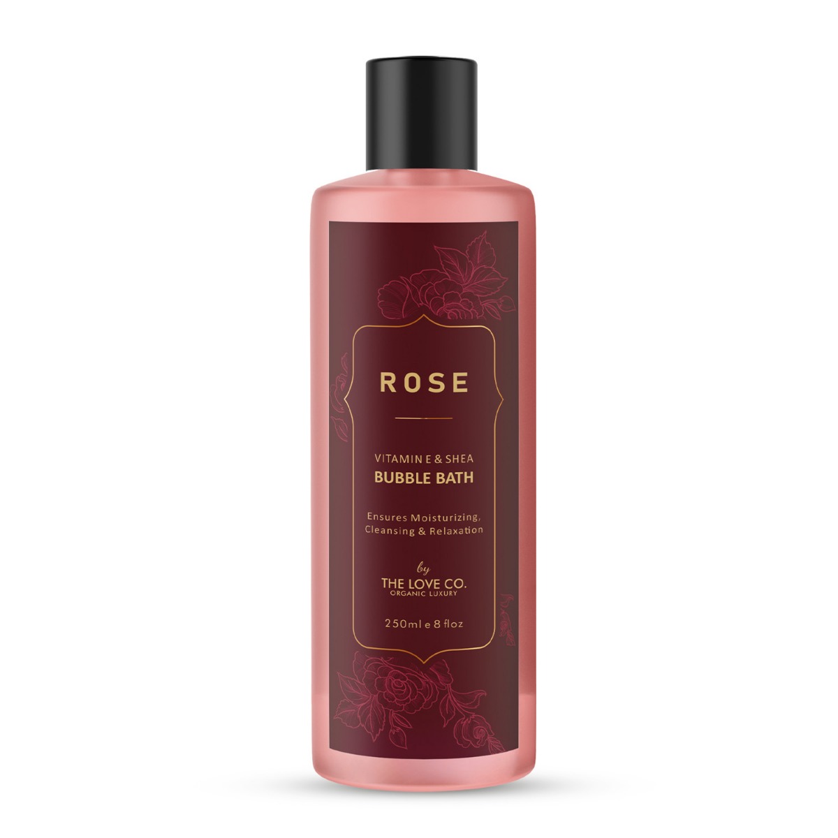 The Love Co. Bubble Bath - Rose, 250ml