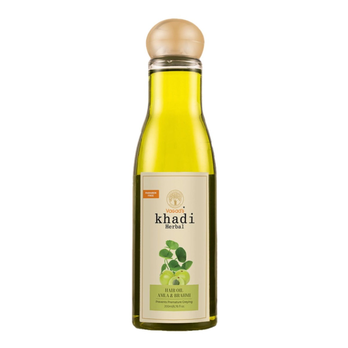 Vagad's Khadi Amla & Brahmi Hair Oil, 200ml